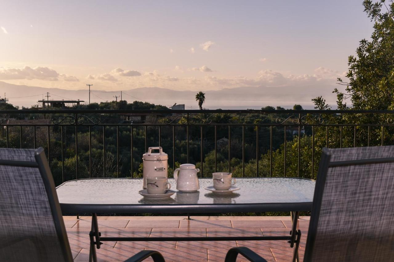 Amber Seaview Villa By The Olive Groves Kalamata Extérieur photo